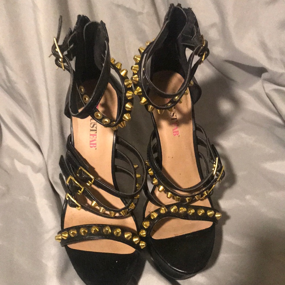 Black high heels